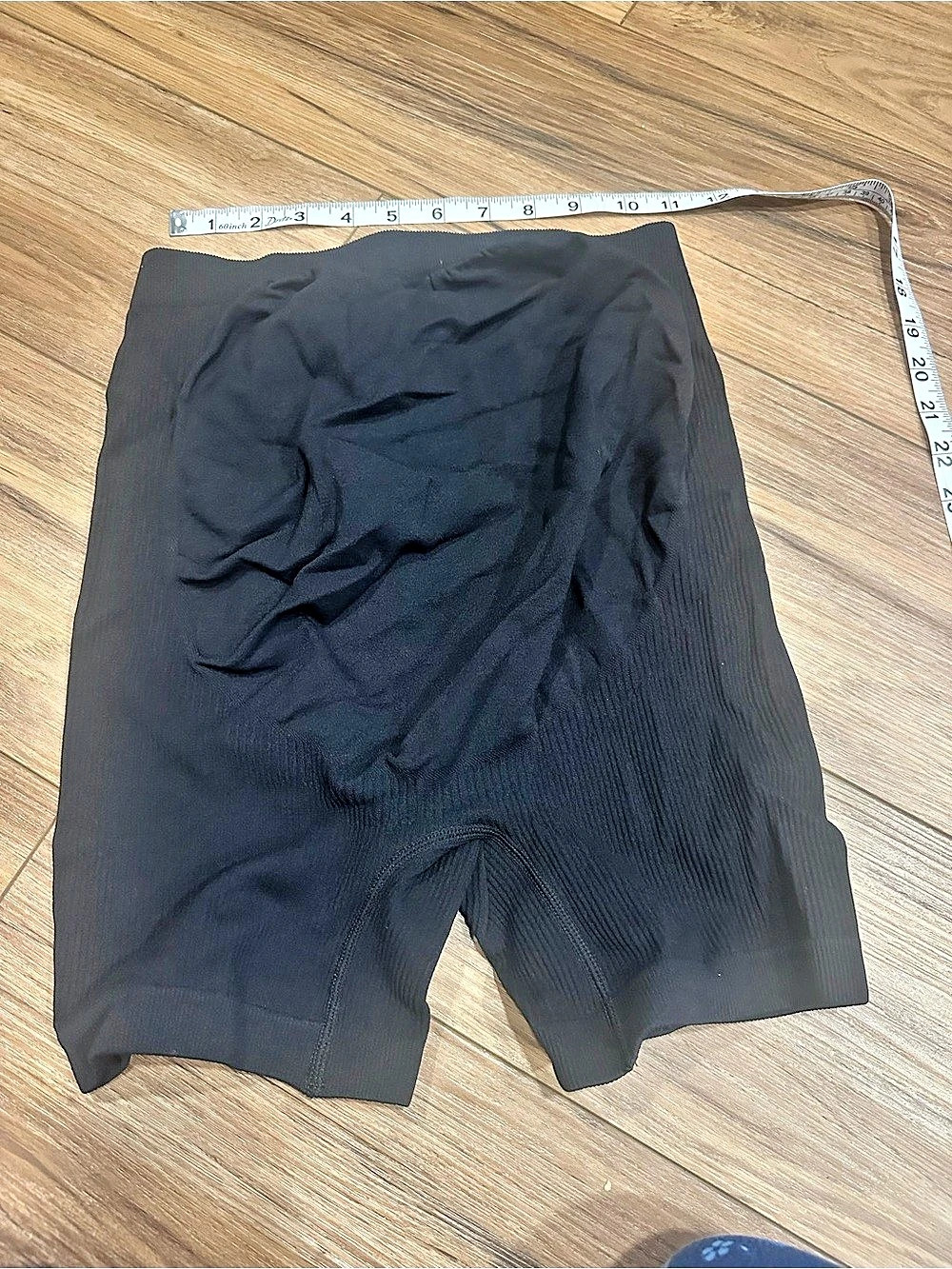 Black maternity bike Shorts Size Medium